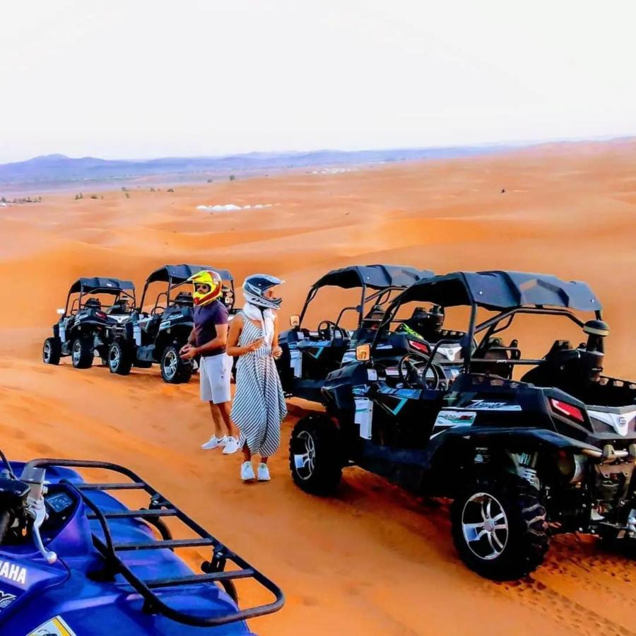 Desert Berber Fire Camp Мерцуга Екстериор снимка