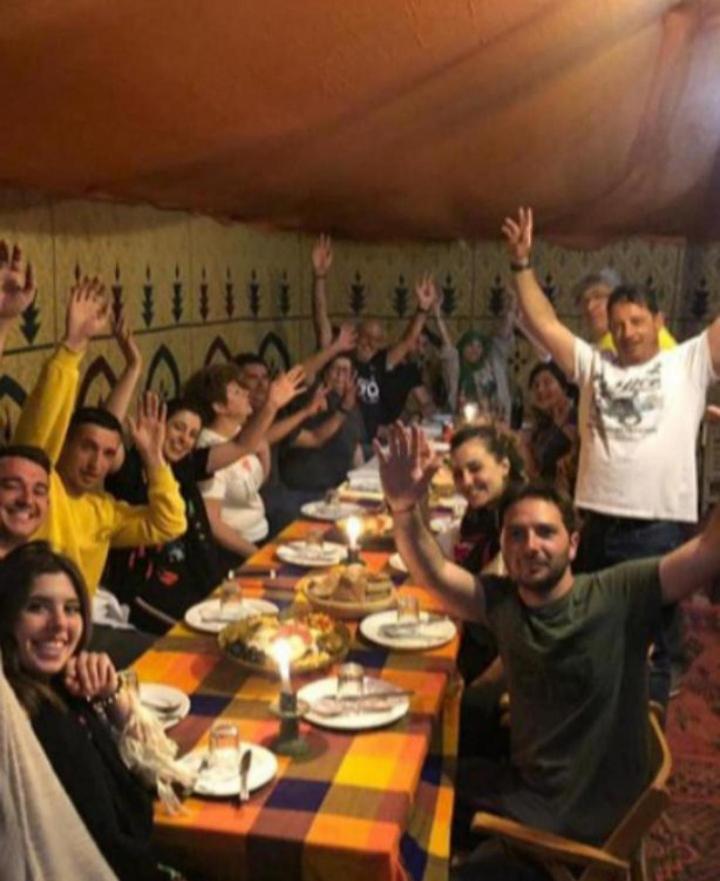 Desert Berber Fire Camp Мерцуга Екстериор снимка