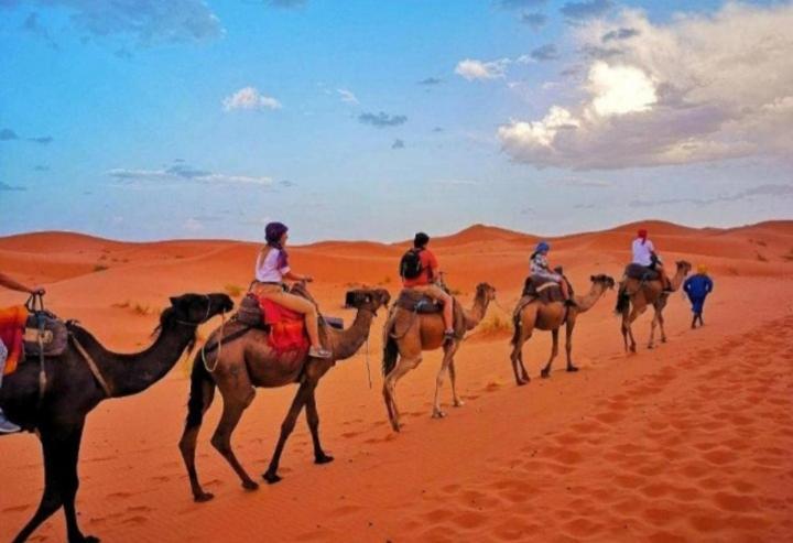 Desert Berber Fire Camp Мерцуга Екстериор снимка