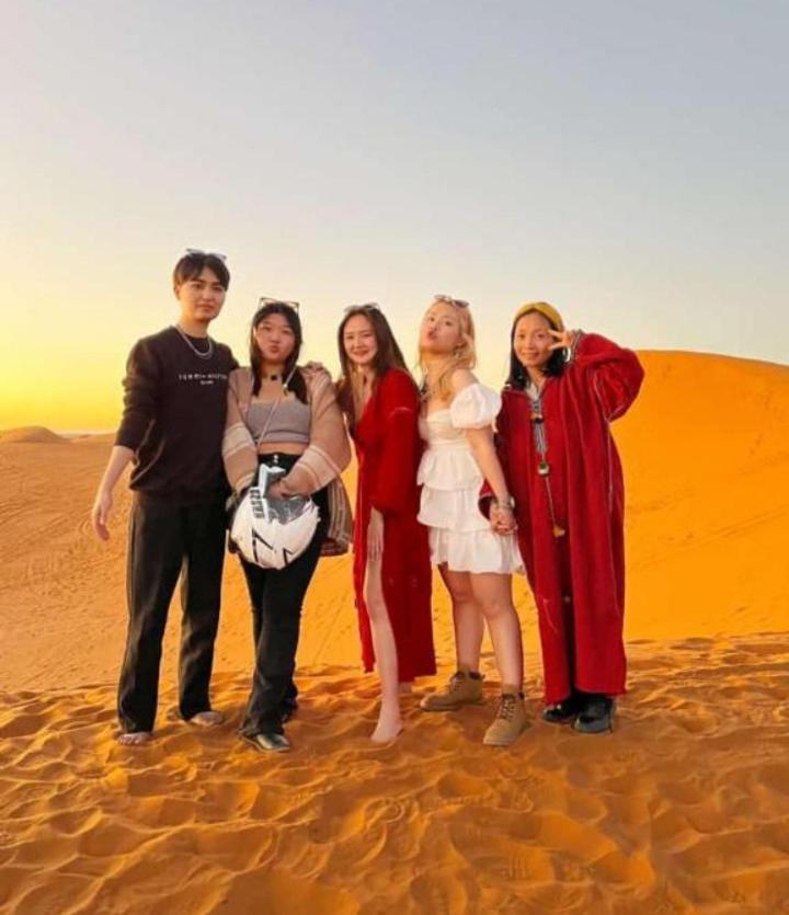 Desert Berber Fire Camp Мерцуга Екстериор снимка