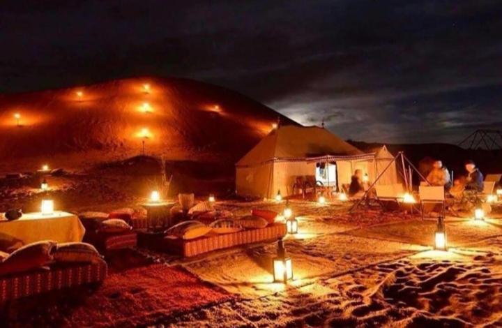 Desert Berber Fire Camp Мерцуга Екстериор снимка