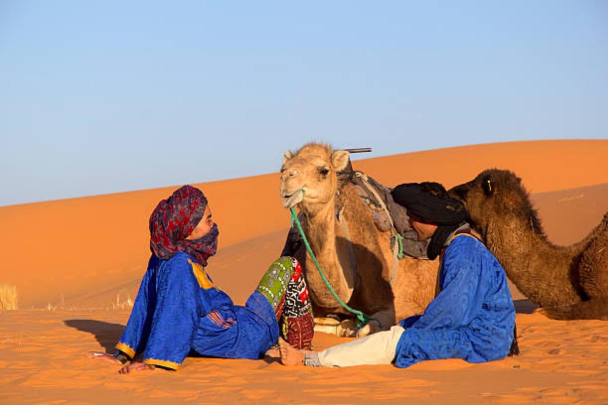 Desert Berber Fire Camp Мерцуга Екстериор снимка