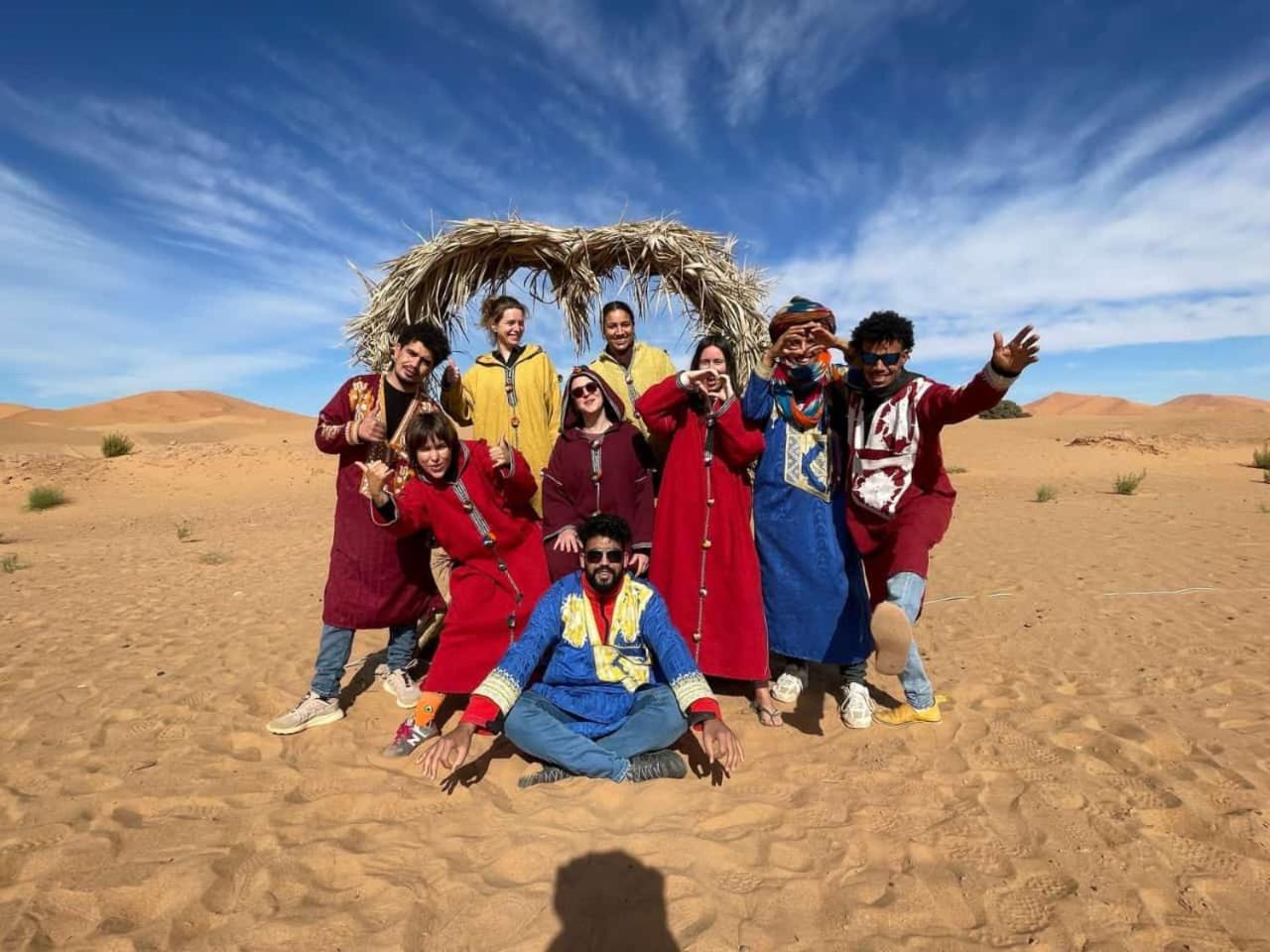 Desert Berber Fire Camp Мерцуга Екстериор снимка